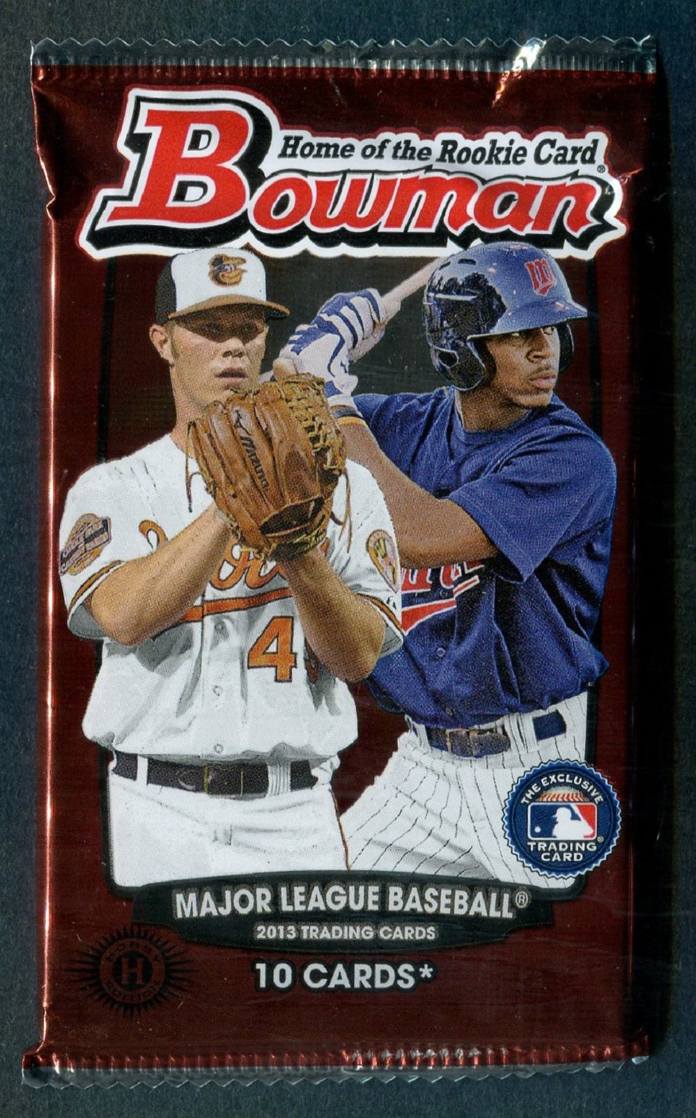 2013 Bowman Baseball Unopened Pack (Hobby) (10)