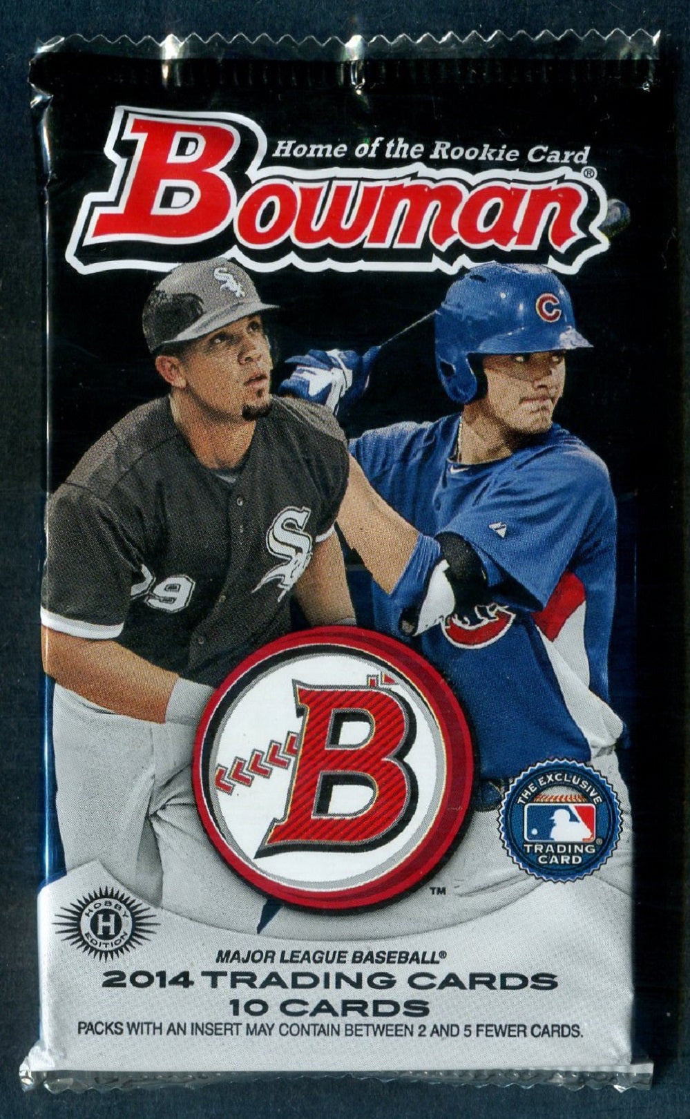 2014 Bowman Baseball Unopened Pack (Hobby) (10)