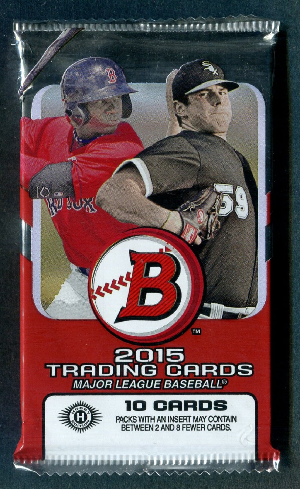 2015 Bowman Baseball Unopened Pack (Hobby) (10)