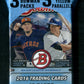 2016 Bowman Baseball Unopened Value Hanger Pack (3/10 plus 1/3)