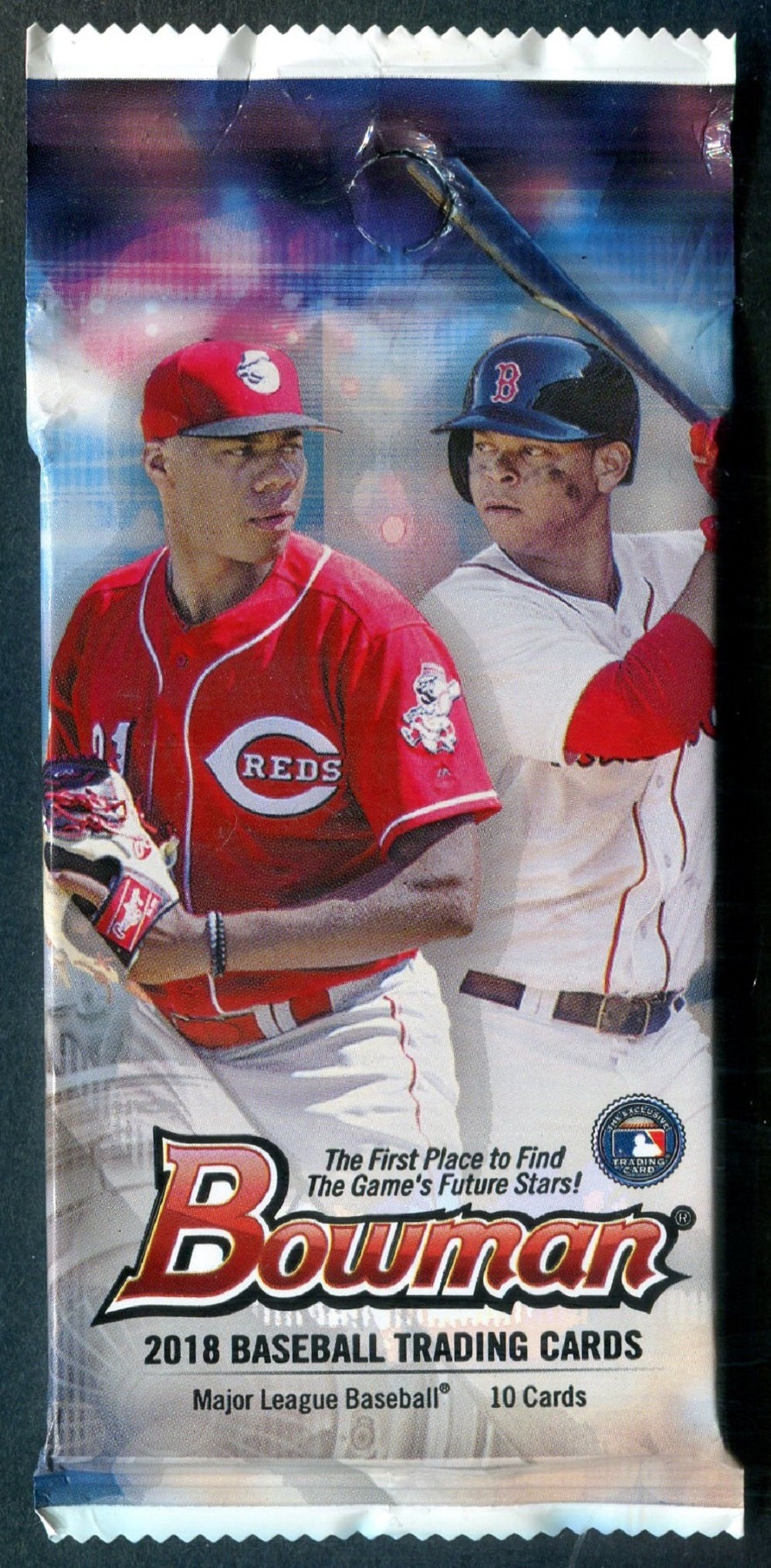 2018 Bowman Baseball Unopened Hanger Pack (10)