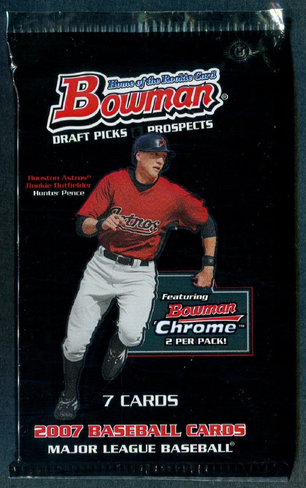 2007 Bowman Draft Picks & Prospects Baseball Unopened Pack (Hobby) (7)