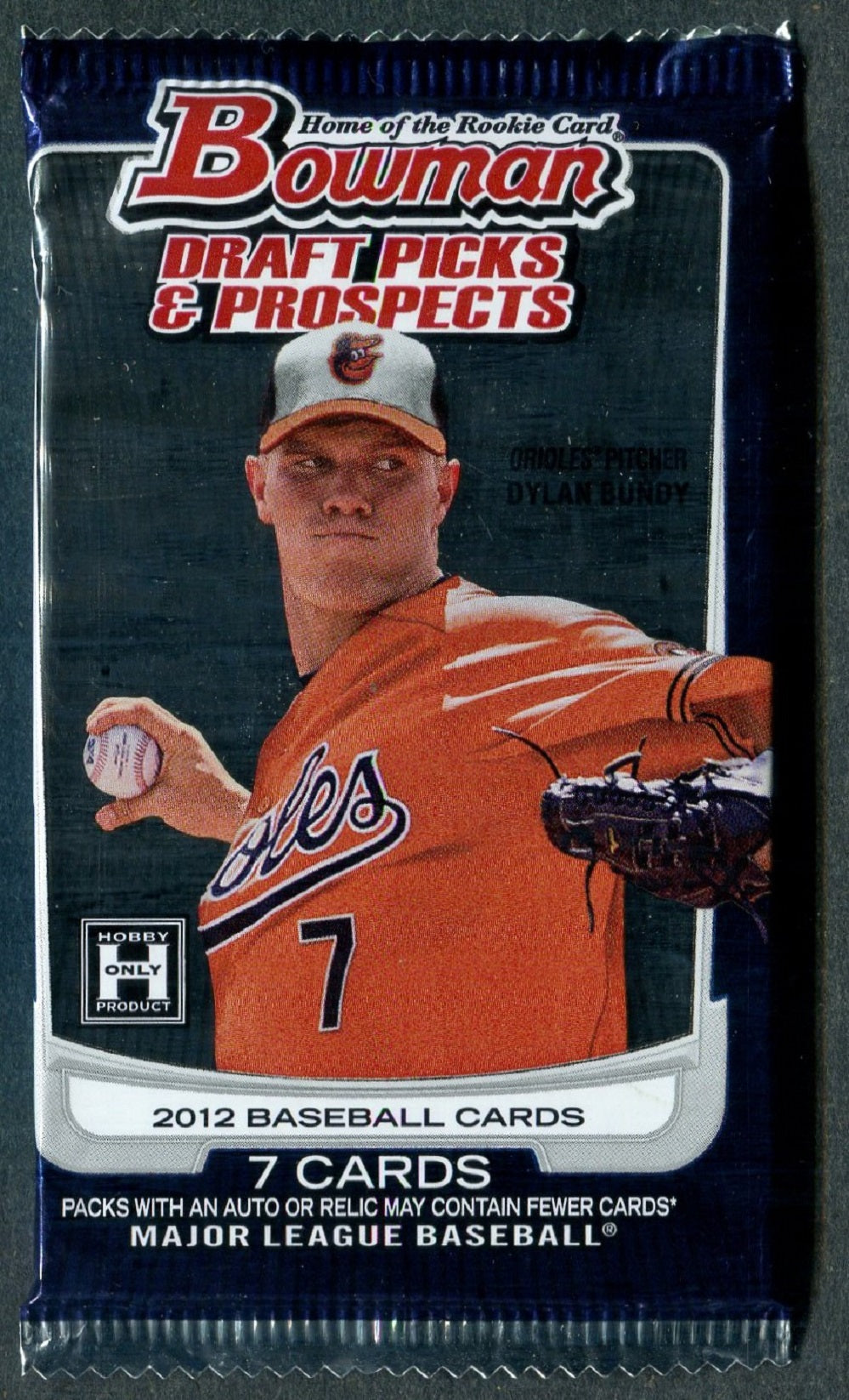 2012 Bowman Draft Picks & Prospects Baseball Unopened Pack (Hobby) (7)