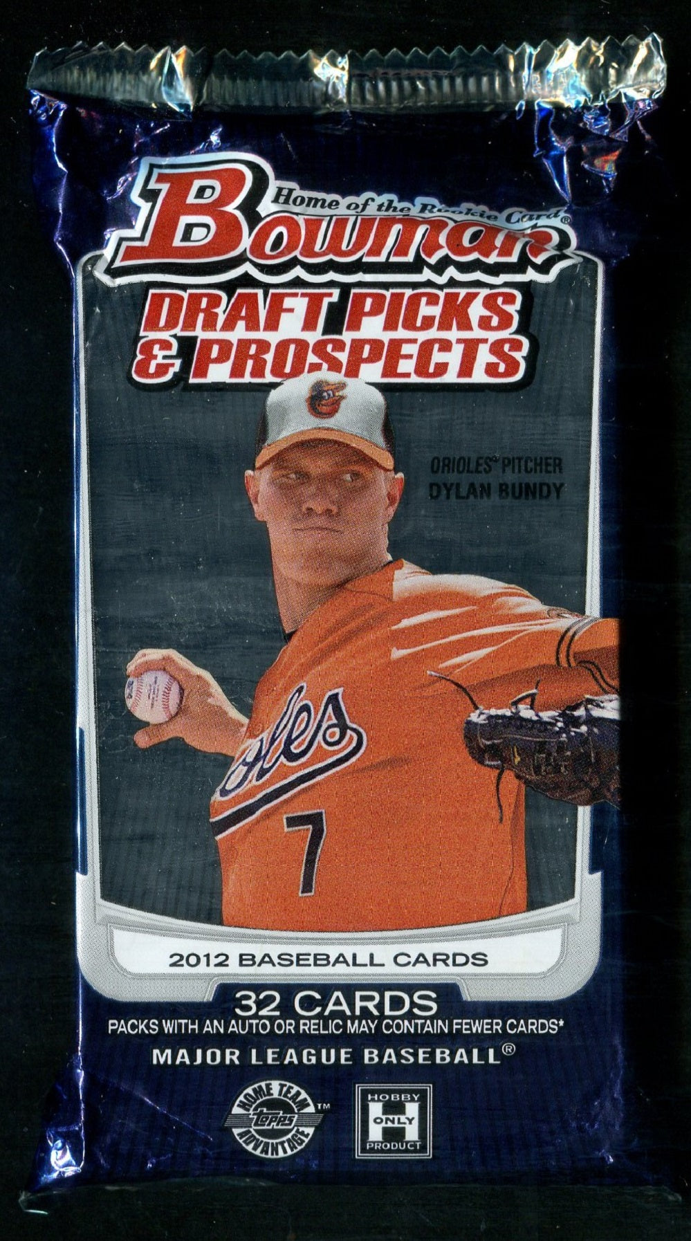 2012 Bowman Draft Picks & Prospects Baseball Unopened Jumbo Pack (Hobby) (HTA) (32)