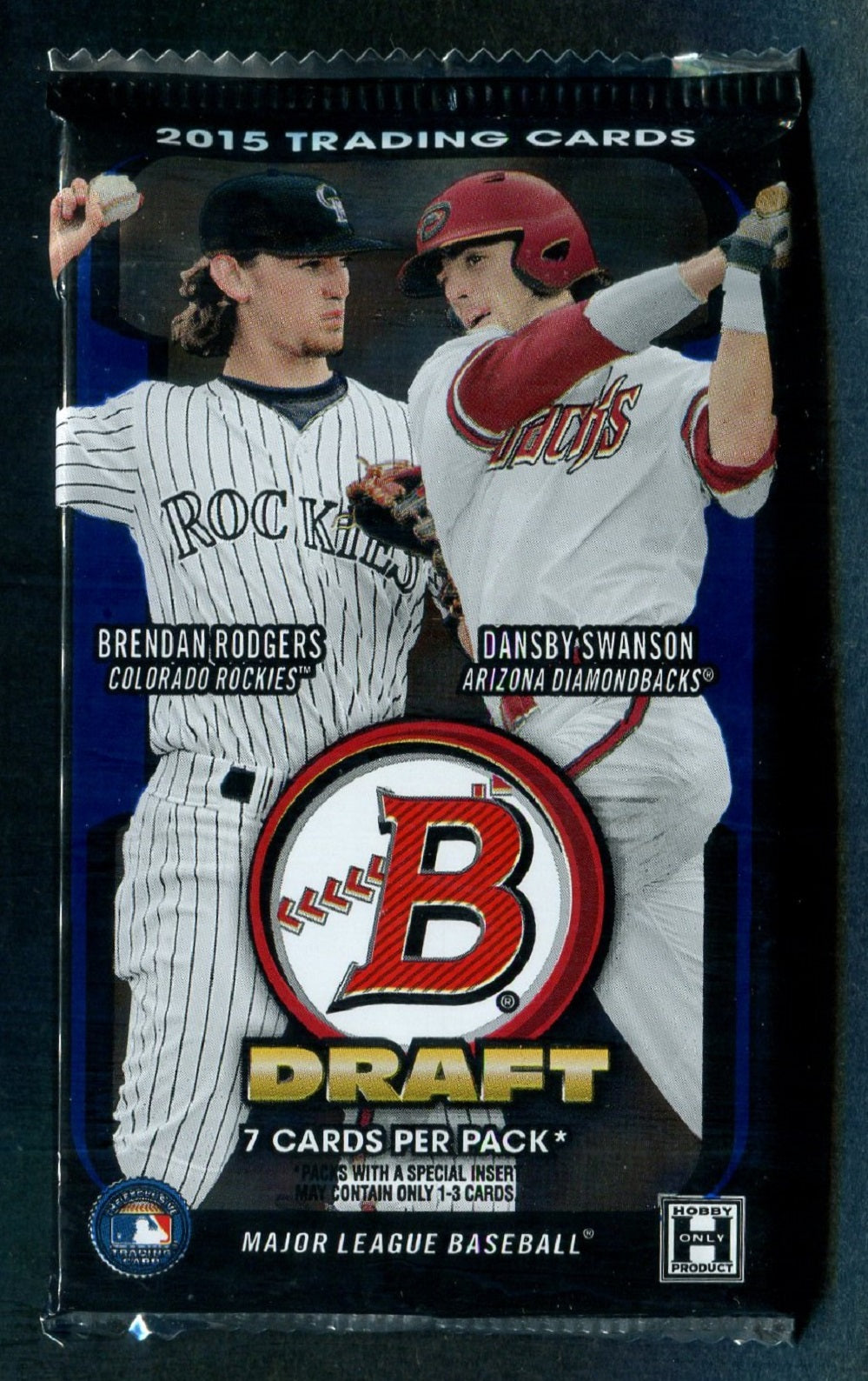 2015 Bowman Draft Baseball Unopened Pack (Hobby) (7)