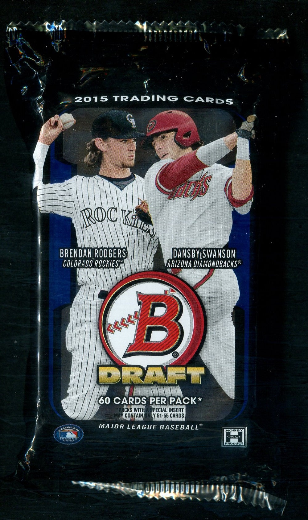 2015 Bowman Draft Baseball Unopened Super Jumbo Pack (Hobby) (60)