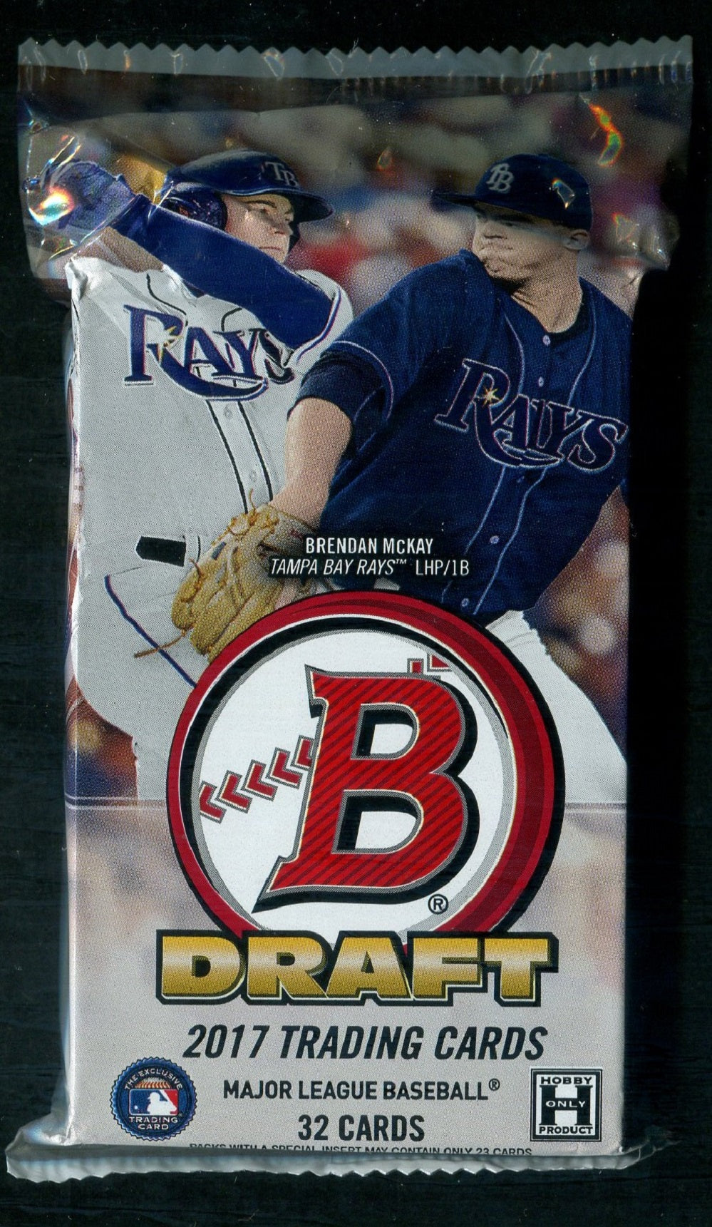 2017 Bowman Draft Baseball Unopened Jumbo Pack (Hobby) (32)