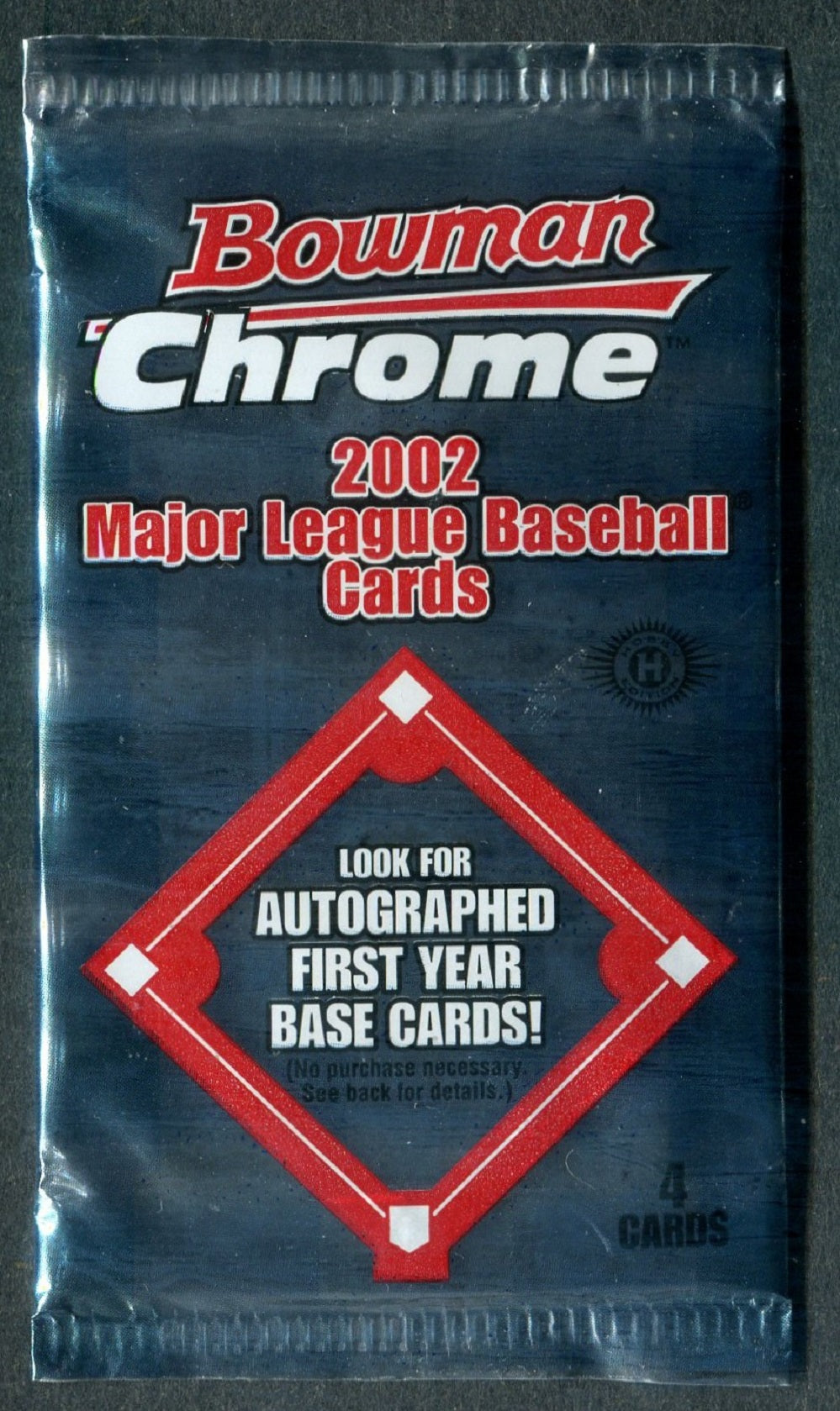 2002 Bowman Chrome Baseball Unopened Pack (Hobby) (4)