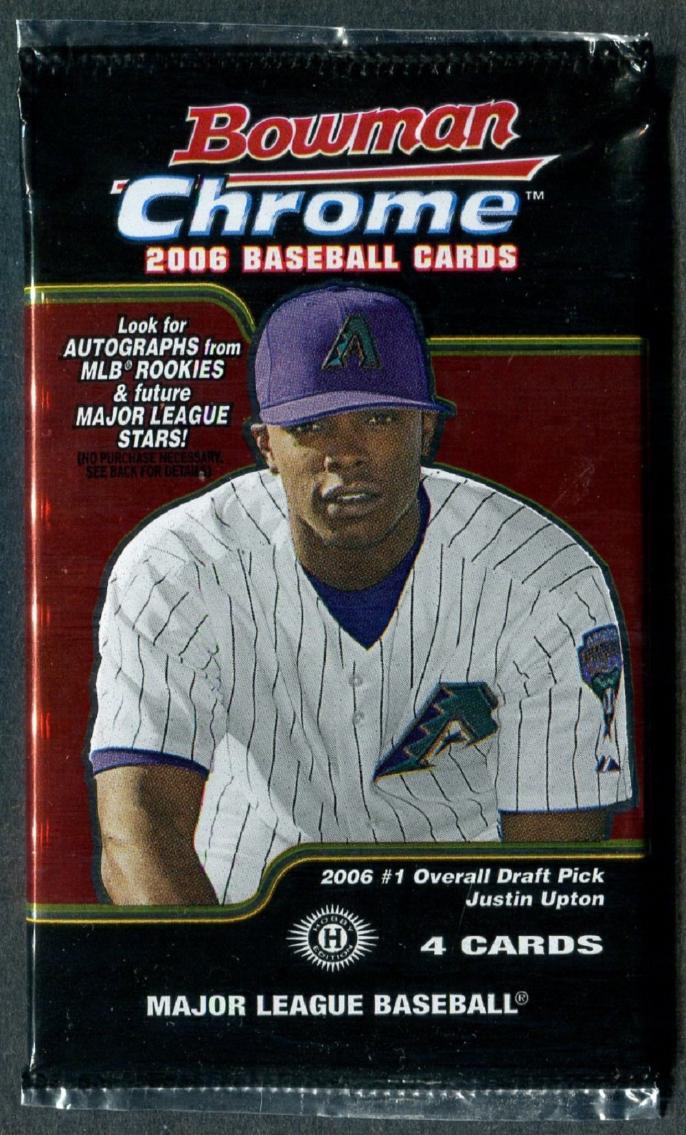 2006 Bowman Chrome Baseball Unopened Pack (Hobby) (4)