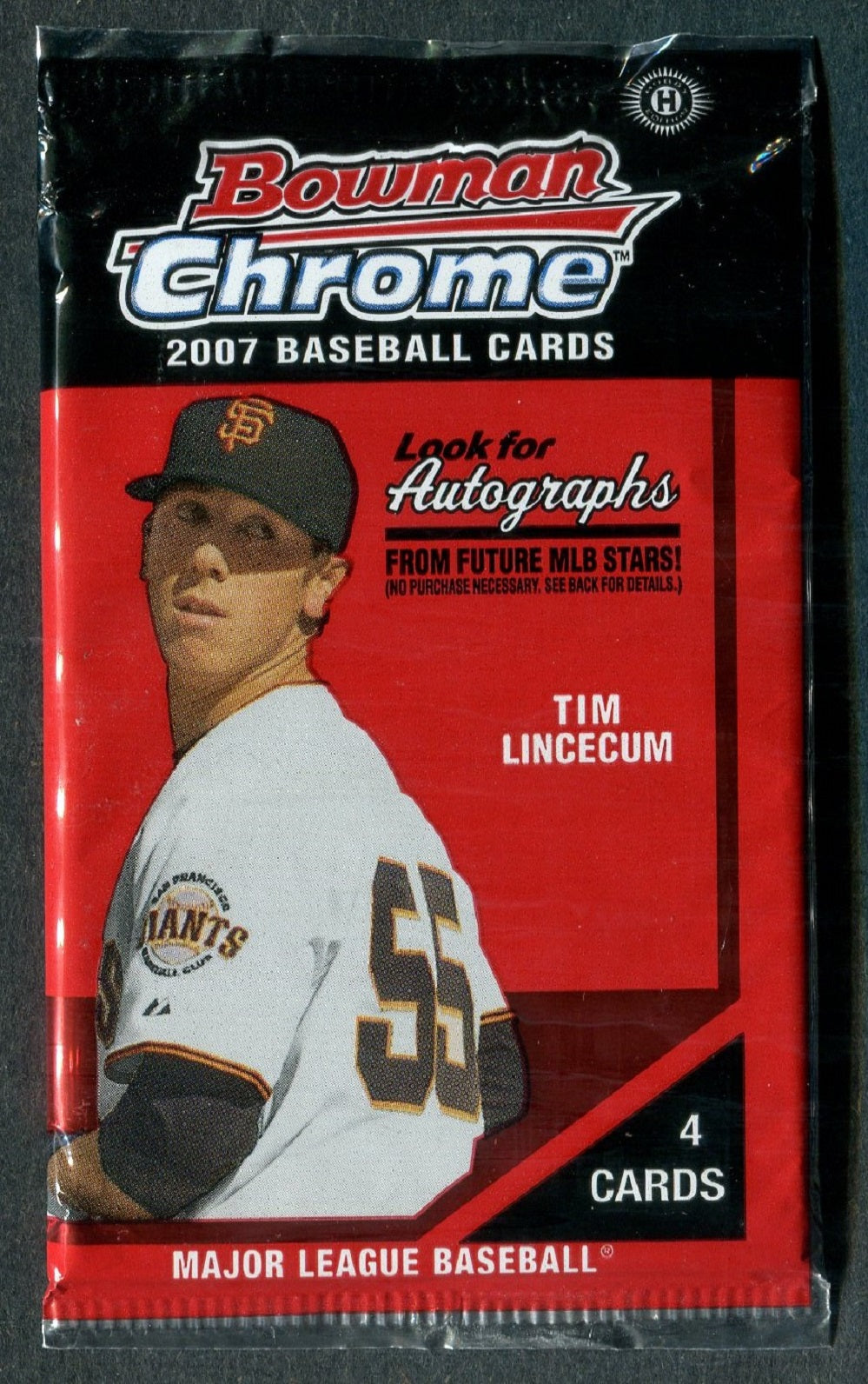 2007 Bowman Chrome Baseball Unopened Pack (Hobby) (4)