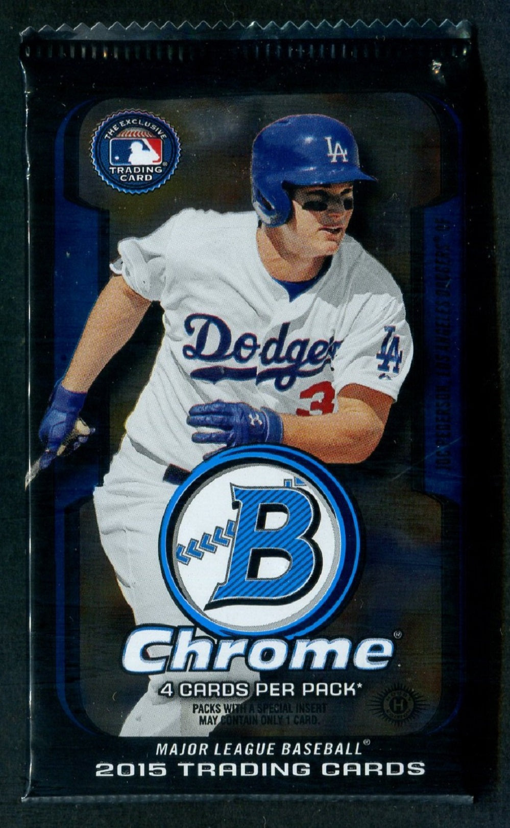 2015 Bowman Chrome Baseball Unopened Pack (Hobby) (4)