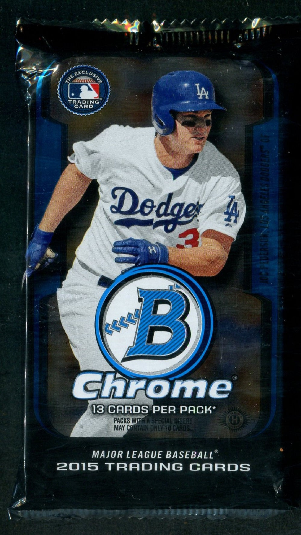 2015 Bowman Chrome Baseball Unopened Jumbo Pack (Hobby) (13)