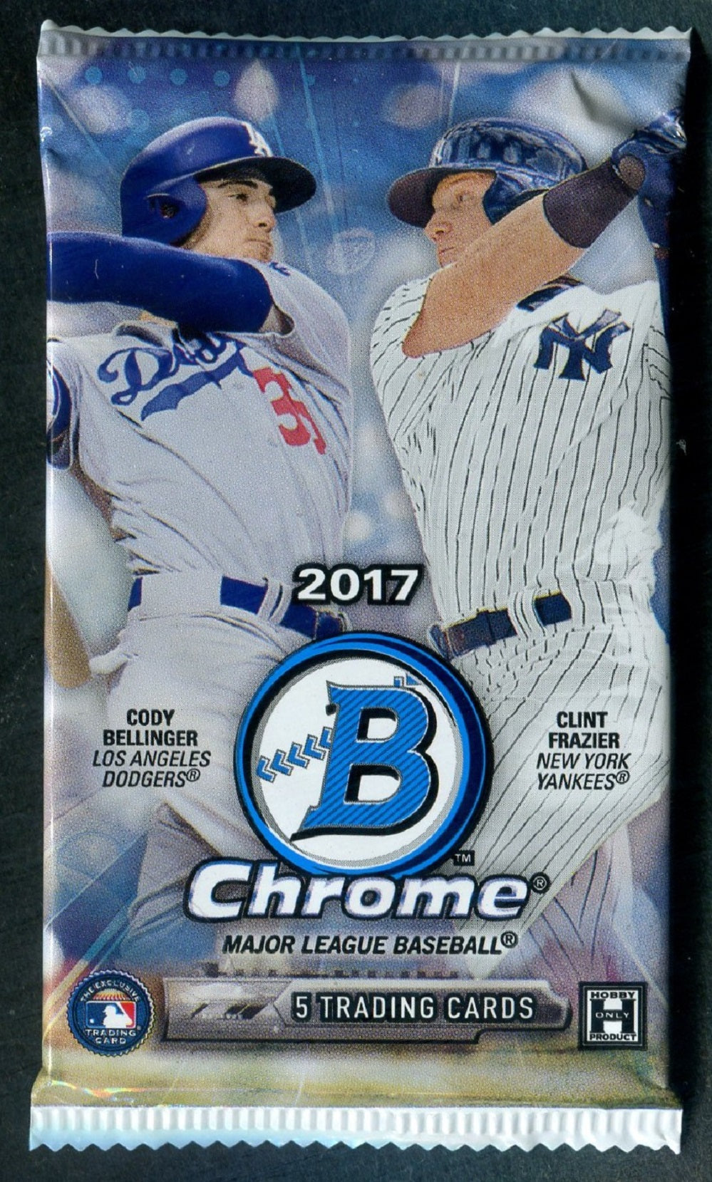 2017 Bowman Chrome Baseball Unopened Pack (Hobby) (5)