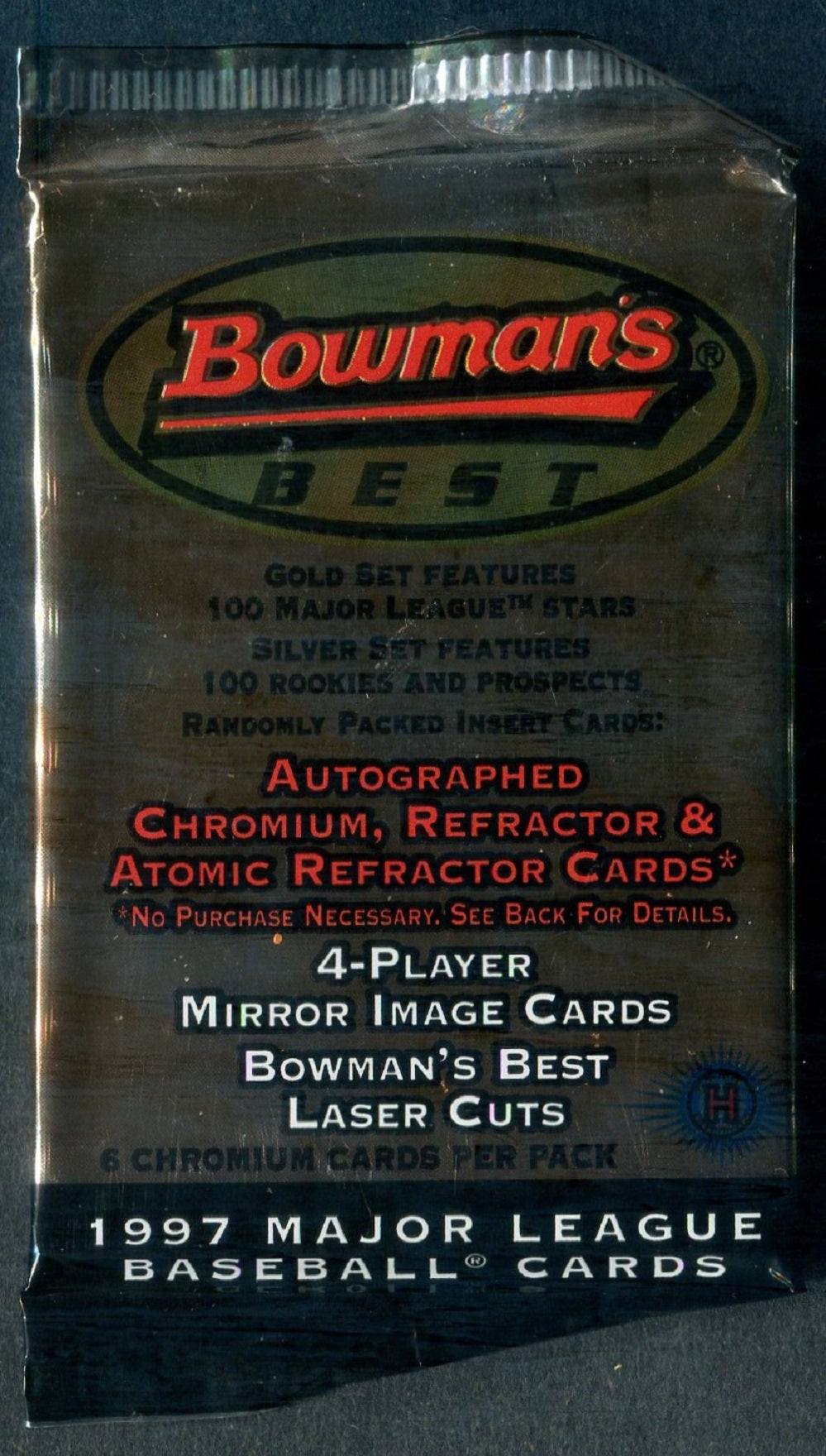 1997 Bowman's Best Baseball Unopened Pack (Hobby) (6)