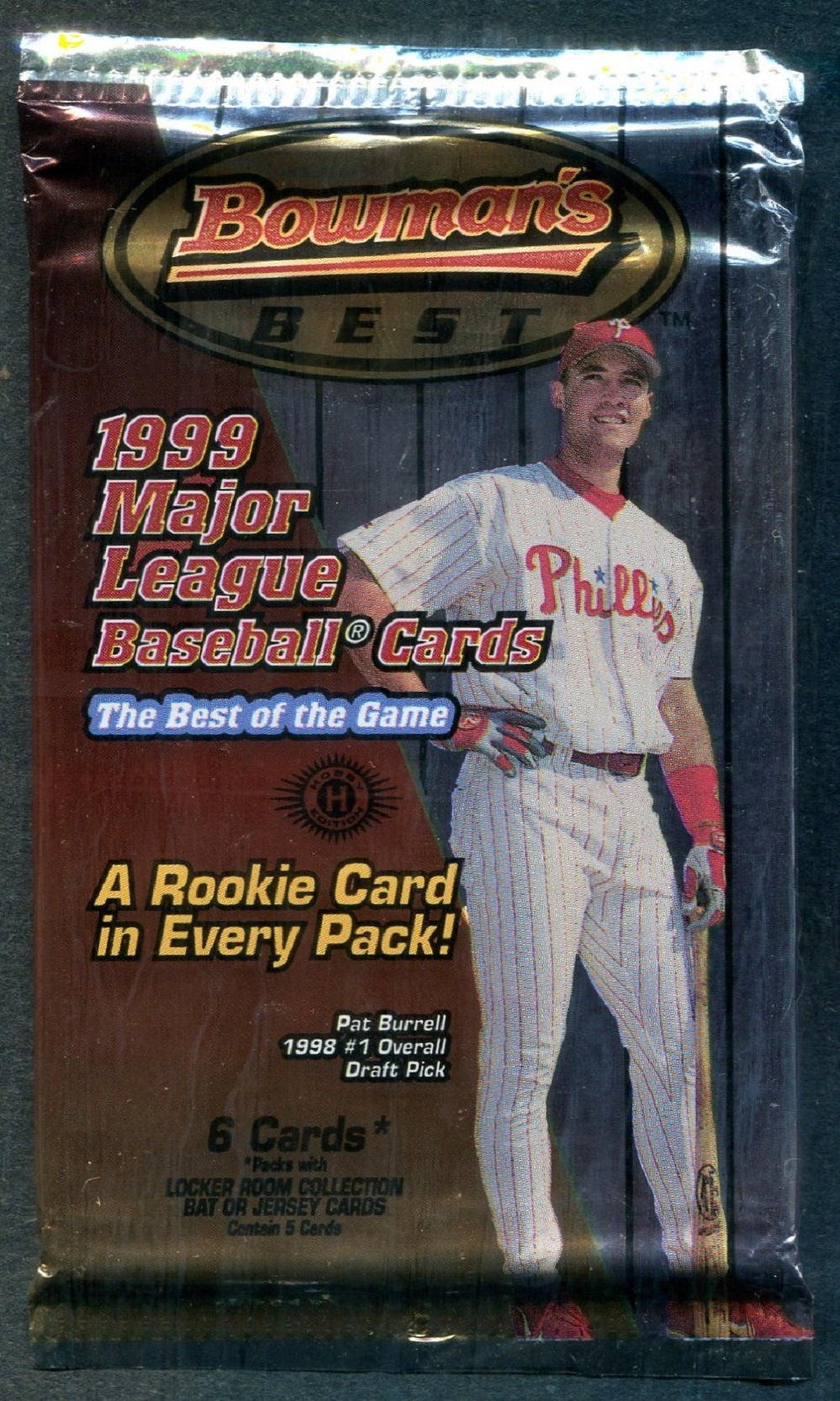 1999 Bowman's Best Baseball Unopened Pack (Hobby) (6)