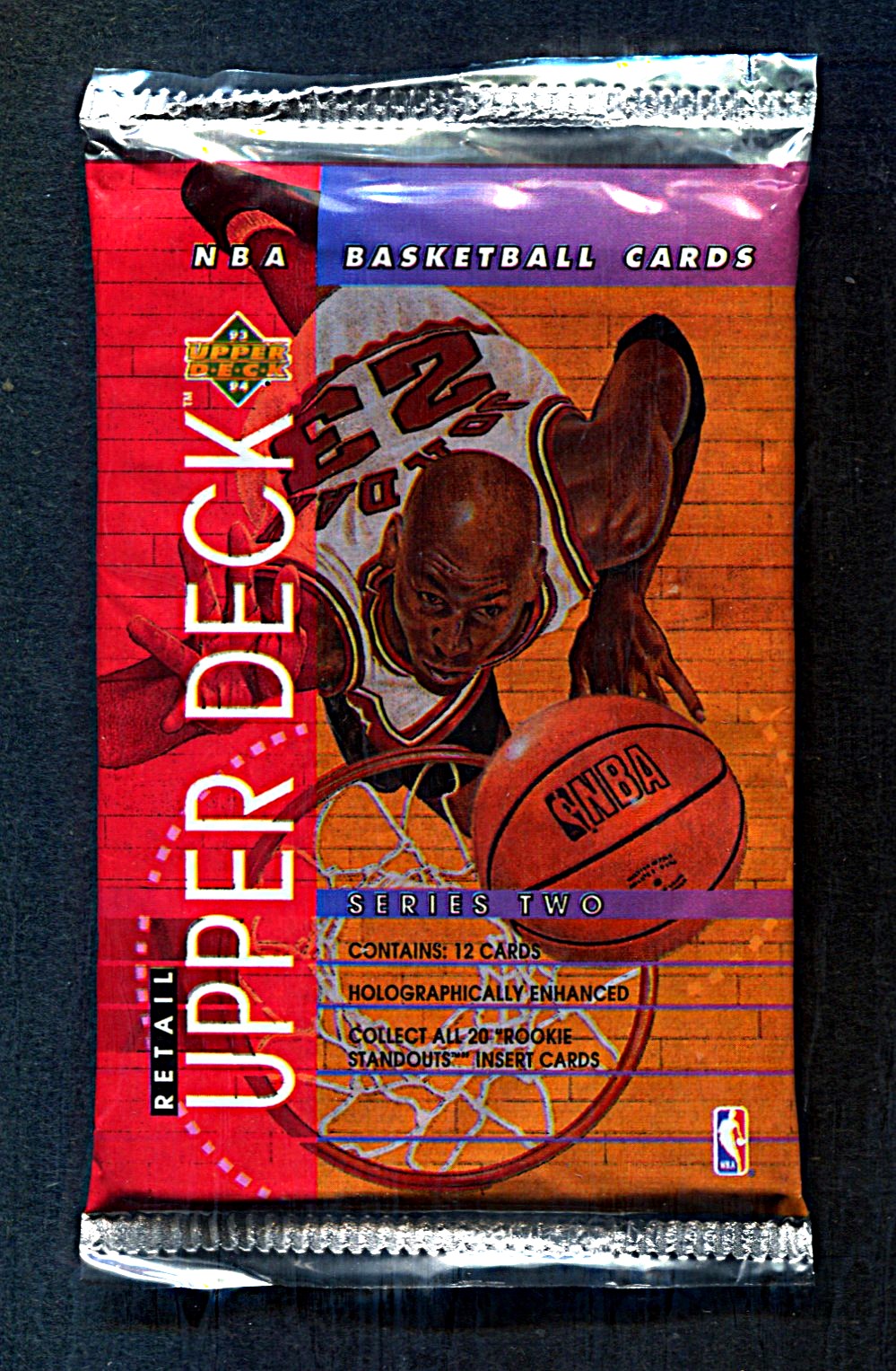 1993/94 Upper Deck Basketball Unopened Series 2 Pack (Retail) (12)