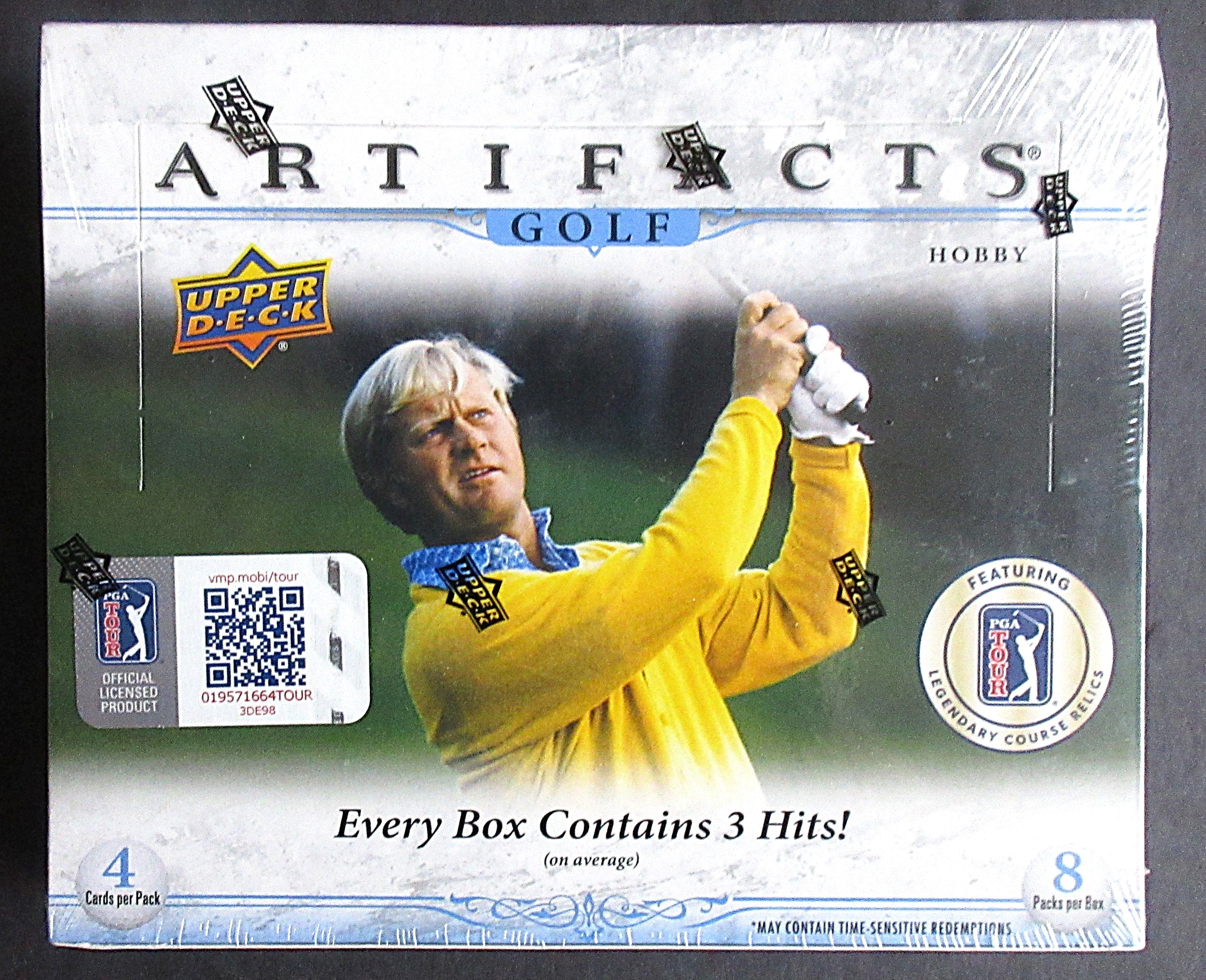 2021 Upper Deck Artifacts Golf Box (Hobby) (8/4)