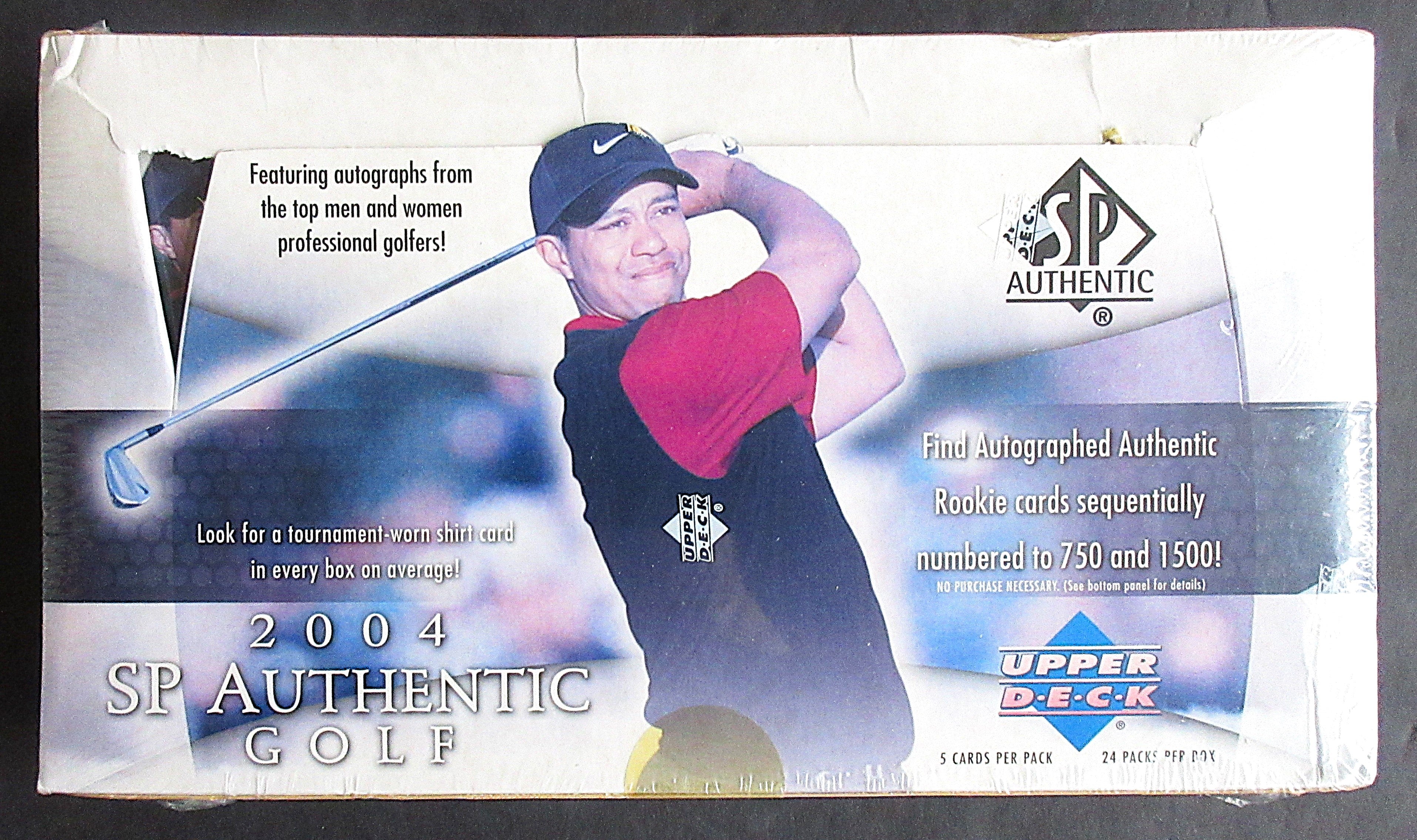 2004 Upper Deck SP Authentic Golf Box (Hobby) (24/5)
