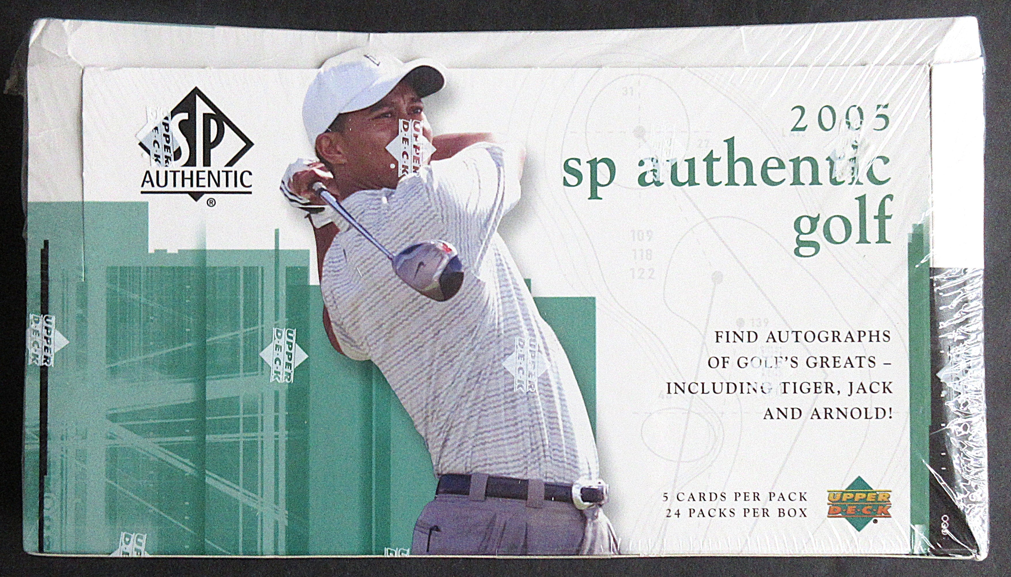 2005 Upper Deck SP Authentic Golf Box (Hobby) (24/5)