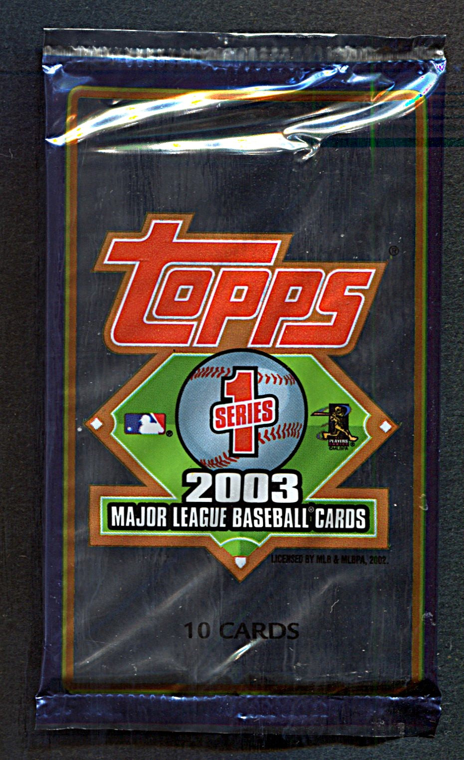2003 Topps Baseball Unopened Series 1 Pack (Retail) (10)