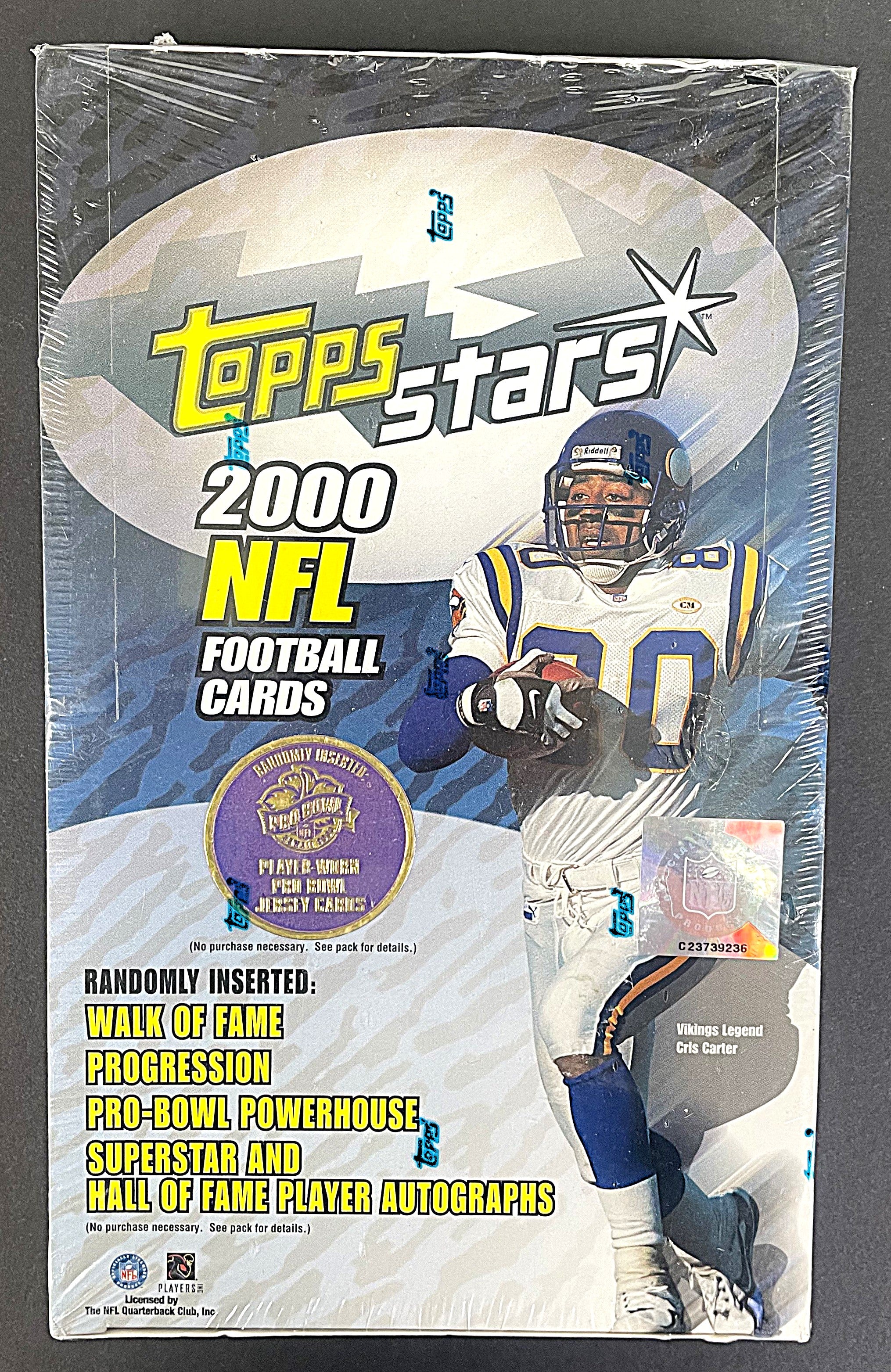 2000 Topps Stars Football Unopened Box (Retail) (24/6)