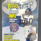 2000 Topps Stars Football Unopened Box (Retail) (24/6)