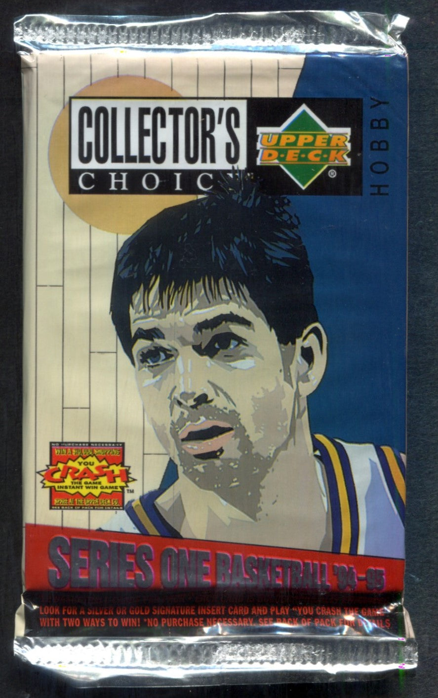1994/95 Upper Deck Collector's Choice Basketball Unopened Series 1 Pack (Hobby) (12)