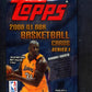 2000/01 Topps Basketball Unopened Series 1 Pack (Retail) (10)