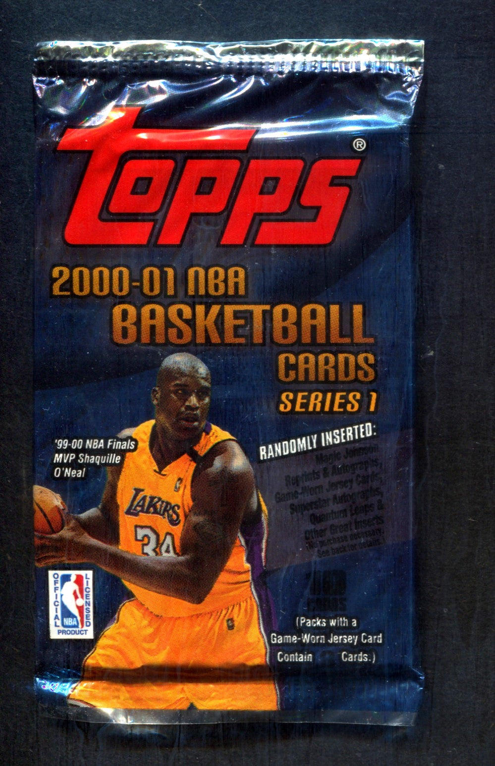 2000/01 Topps Basketball Unopened Series 1 Pack (Retail) (10)