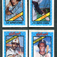1980 Kellogg's Baseball Complete Set NM NM/MT (60) (25-031)