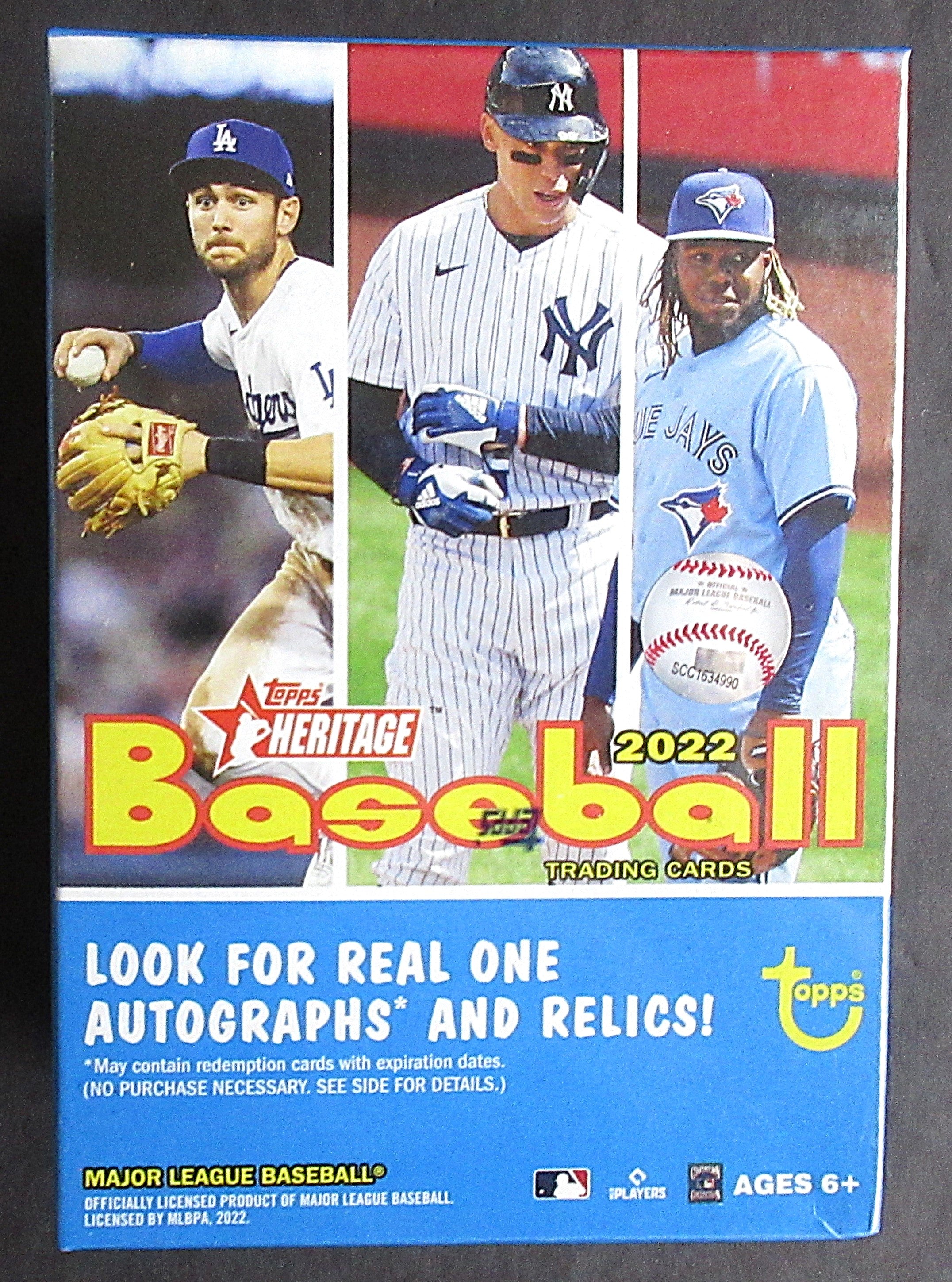 2022 Topps Heritage Baseball Blaster Box (1973 Topps Comics) (8/9)