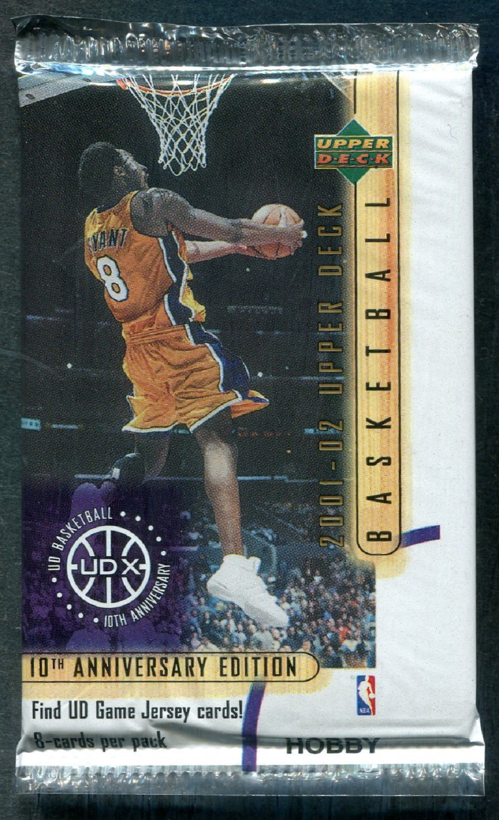 2001/02 Upper Deck Basketball Unopened Pack (Hobby) (8)