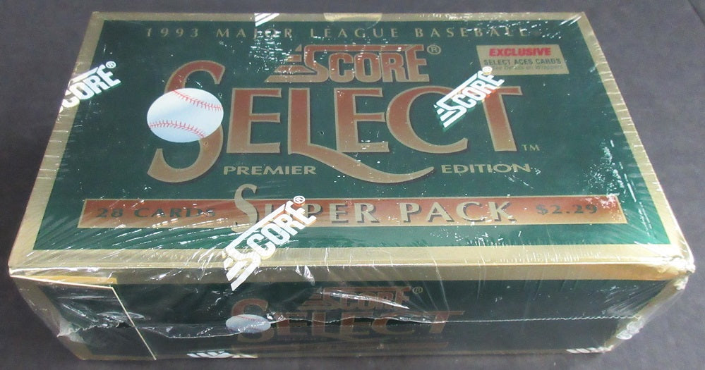 1993 Score Select Baseball Super Pack Box (16/28)