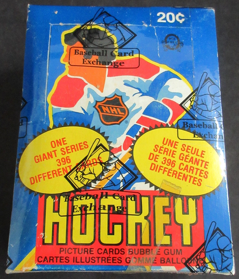 1980/81 OPC O-Pee-Chee Hockey Unopened Wax Box (Tape) (BBCE) (X1732)