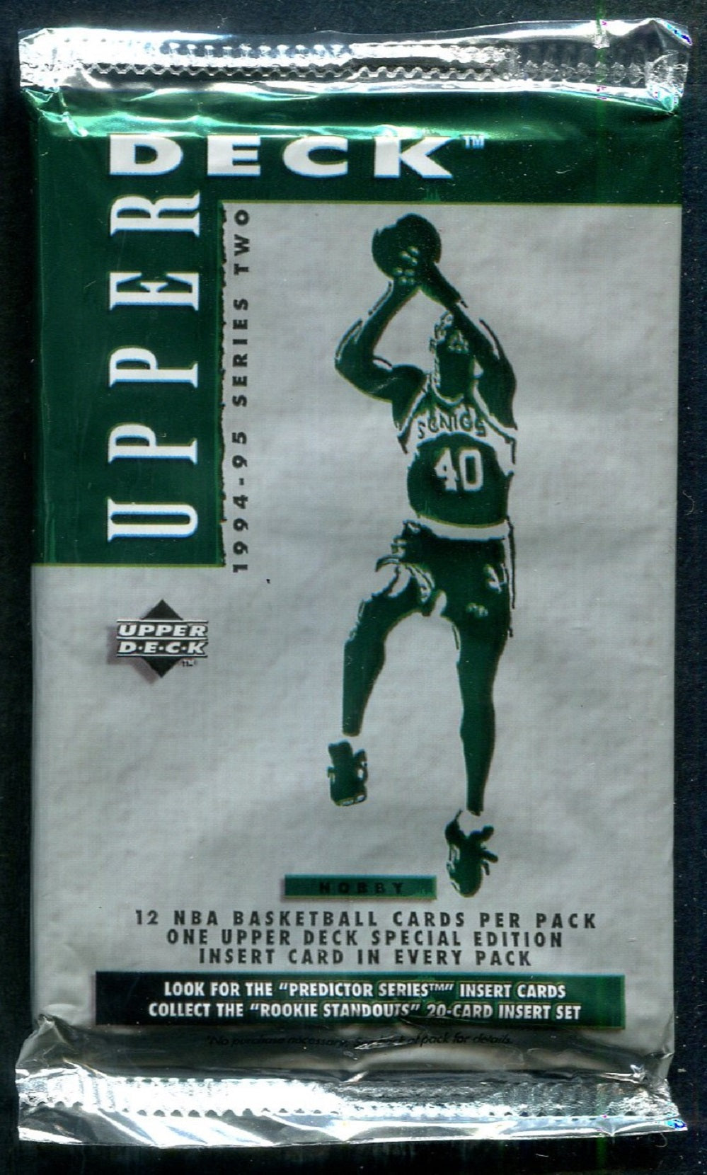 1994/95 Upper Deck Basketball Unopened Series 2 Pack (Hobby) (12)