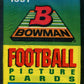 1991 Bowman Football Unopened Pack (14)