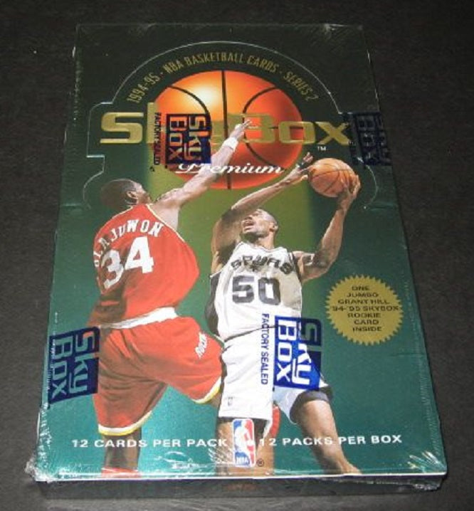 1994/95 Skybox Basketball Series 2 Box (12/12)