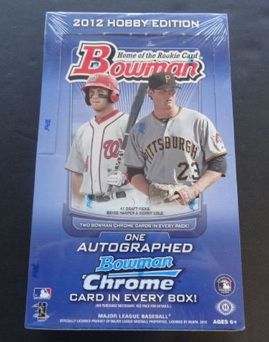 2012 Bowman Baseball Box (Hobby)