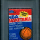 1986 1986/87 Fleer Basketball Unopened Wax Pack PSA 8 Jordan Sticker Back *4535