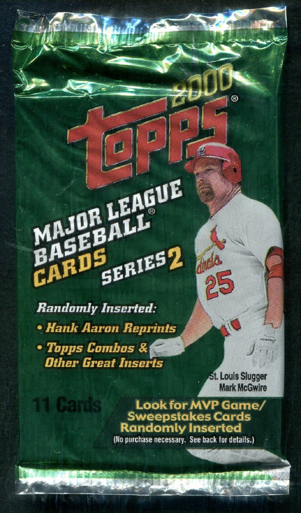 2000 Topps Baseball Unopened Series 2 Pack (Retail) (11)