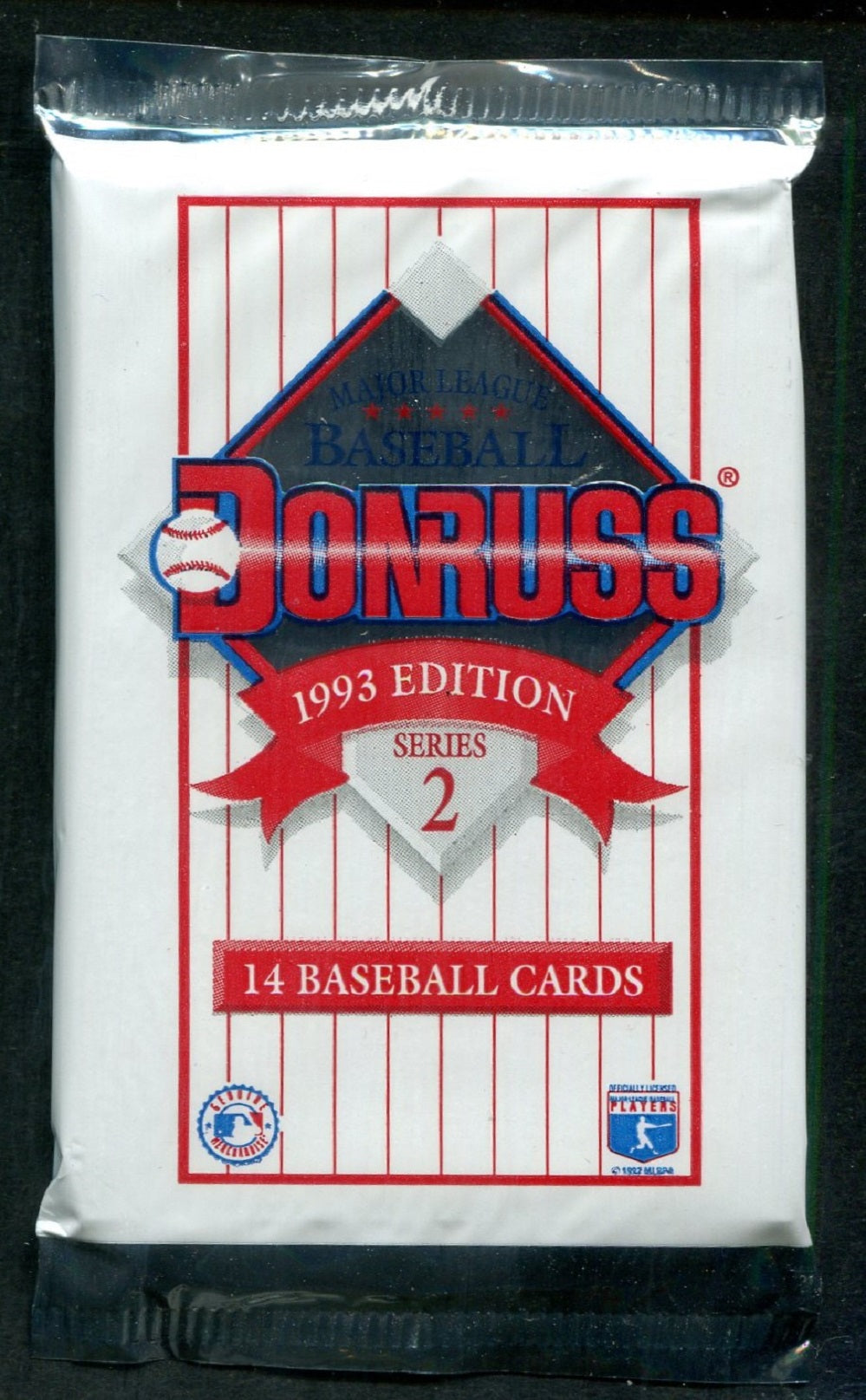 1993 Donruss Baseball Unopened Series 2 Pack (14)