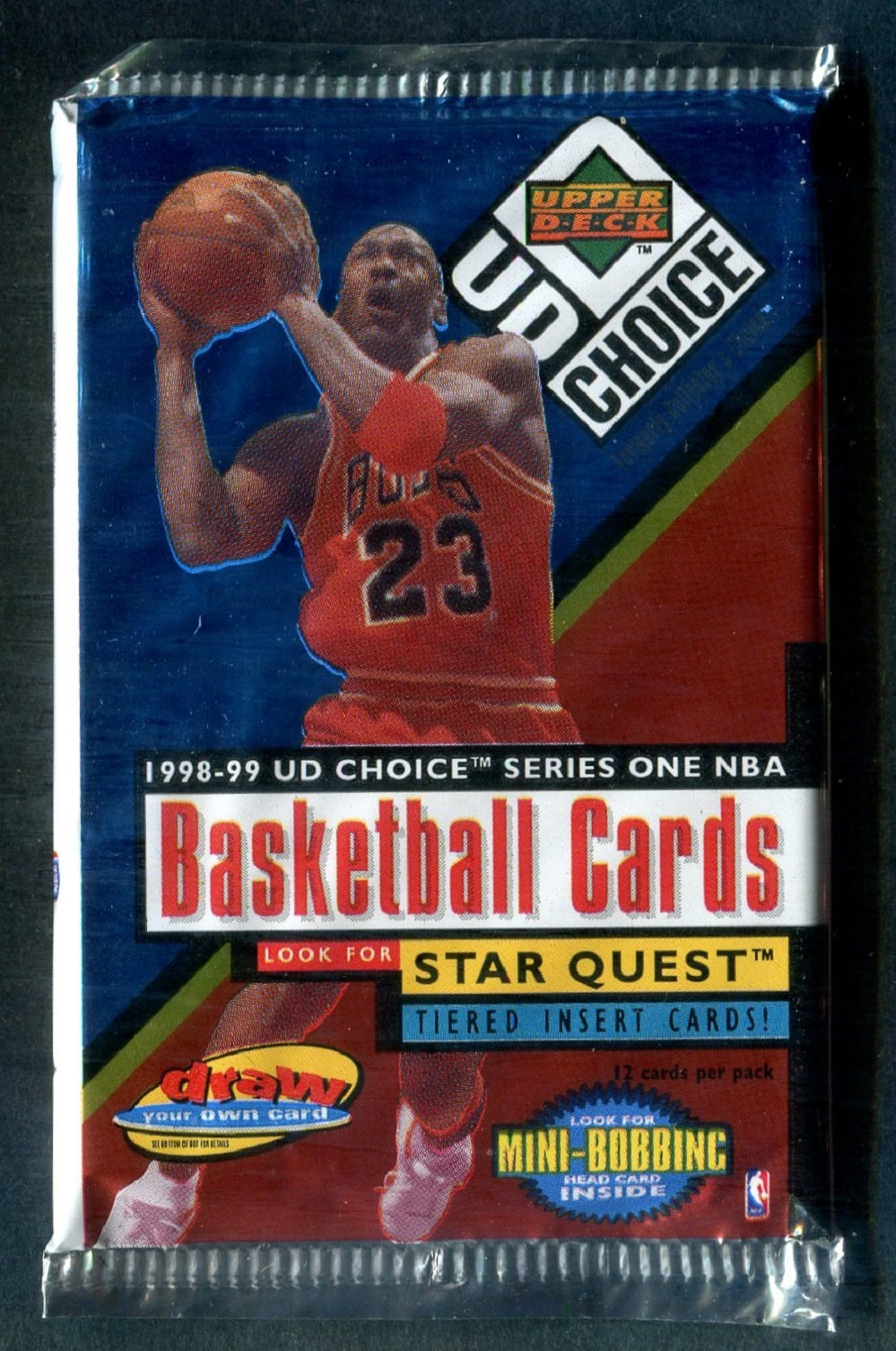 1998/99 Upper Deck Choice Basketball Unopened Series 1 Pack (Hobby) (12)