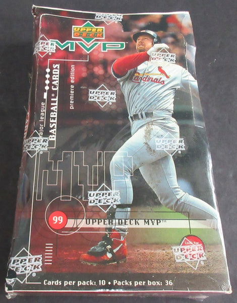 1999 Upper Deck MVP Baseball Unopened Box (Retail) (36/10