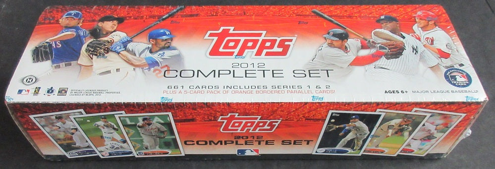 2012 Topps Baseball Factory Set (Hobby) (Red)