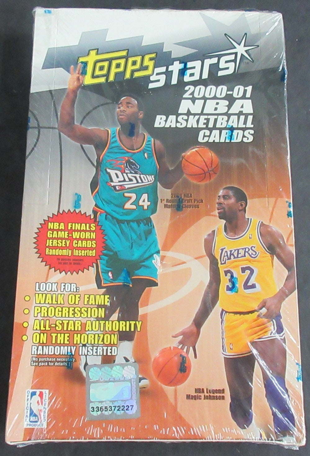 2000/01 Topps Stars Basketball Unopened Box (Retail) (24/6)