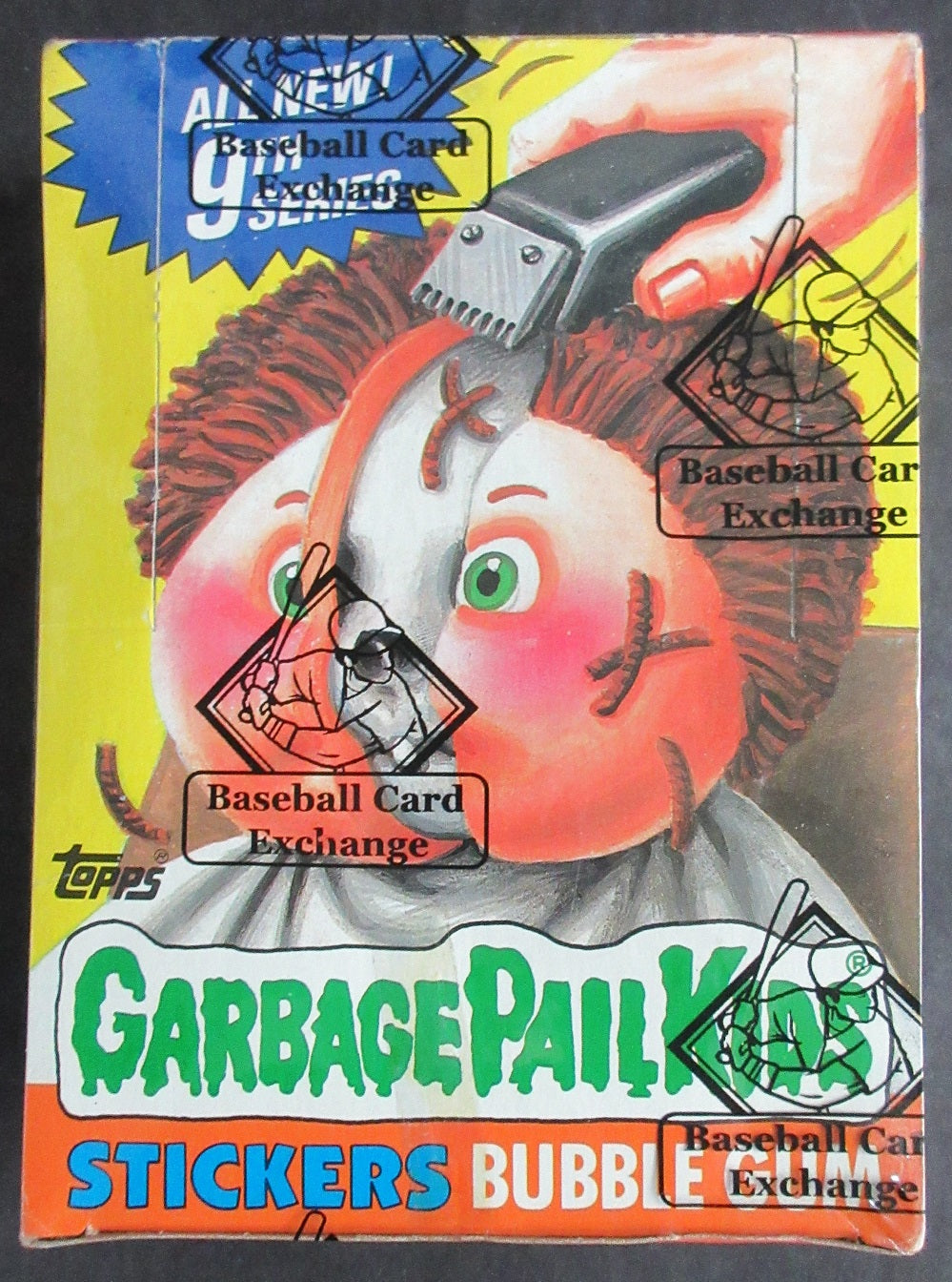 1987 Topps Garbage Pail Kids Series 9 Unopened Wax Box (All New) (Non) (Canada) (BBCE)