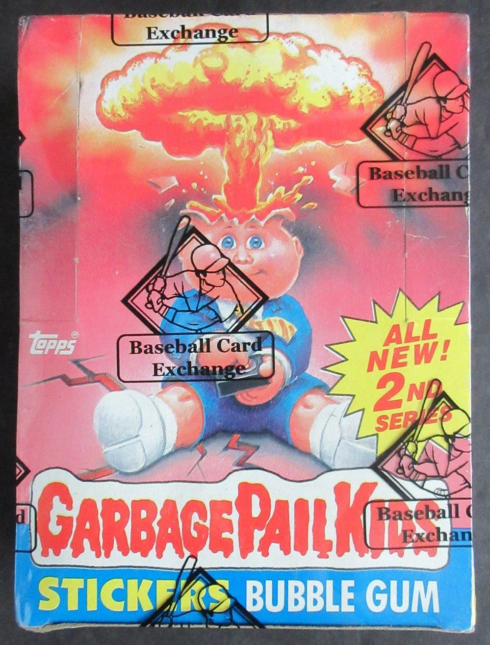 1985 Topps Garbage Pail Kids Series 2 Unopened Wax Box (w/ price) (BBCE) (A15968)