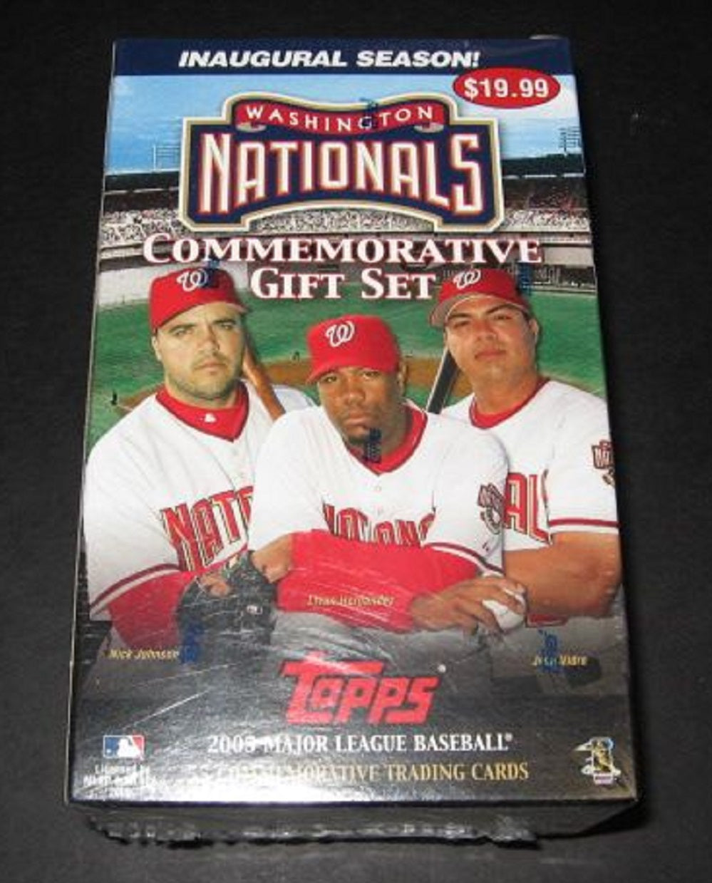 2005 Topps Baseball Washington Nationals Inaugural Season Factory Set