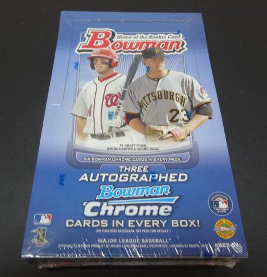 2012 Bowman Baseball Jumbo Box (HTA) (12/32)