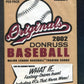 2002 Donruss Originals Baseball Unopened Pack (Hobby) (5)